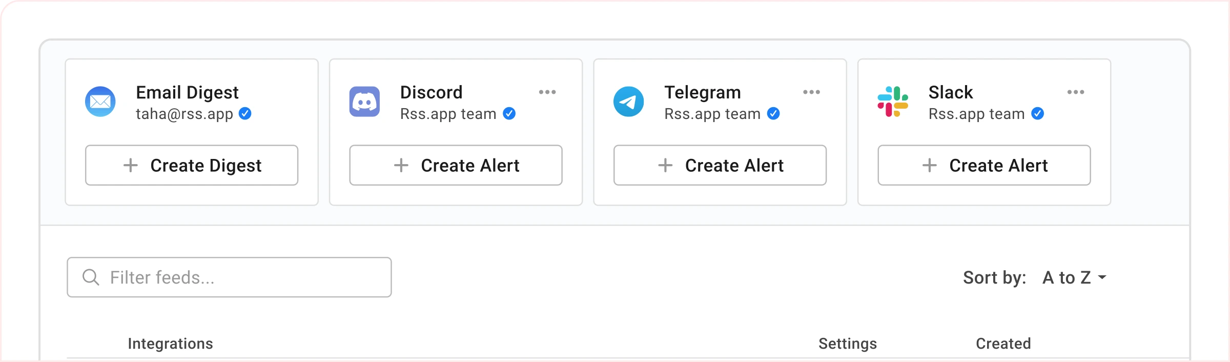 オーディエンスに最新情報を配信