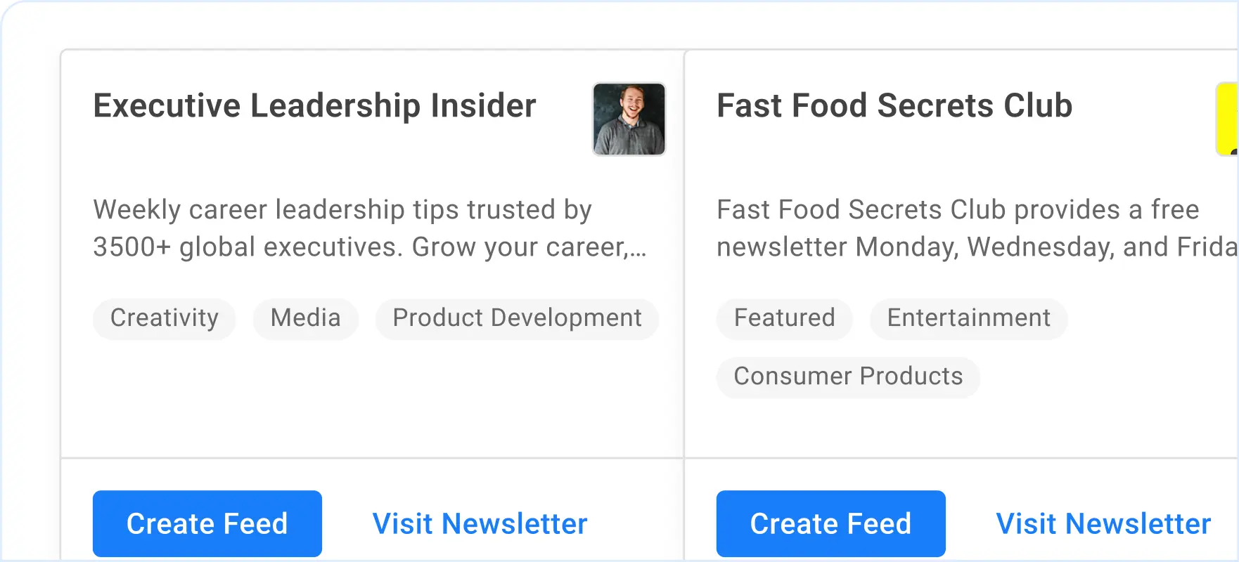 Navegar no nosso catálogo de boletins informativos